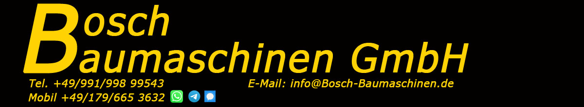 Bosch Baumaschinen